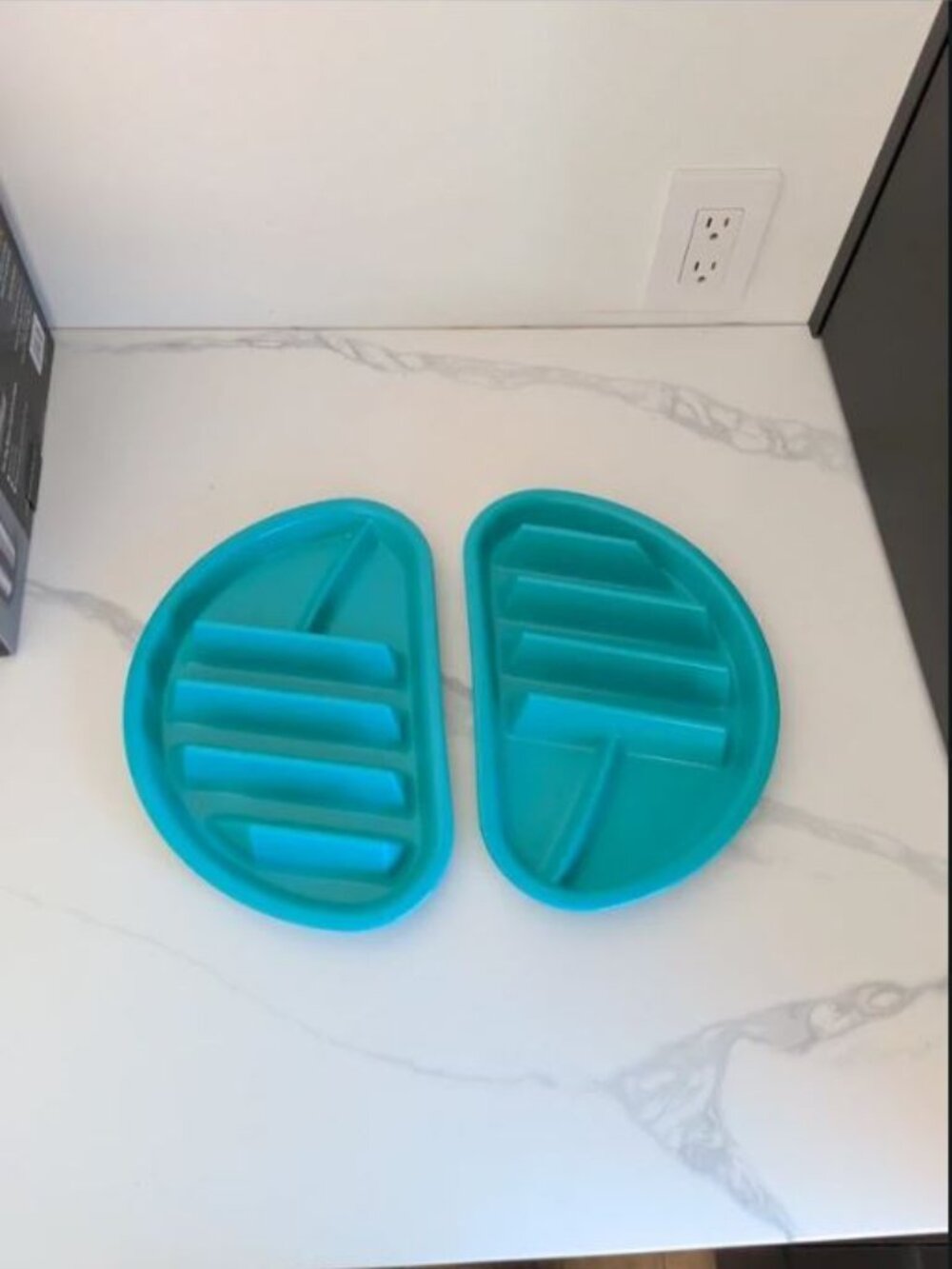 Set of 2 Taco Holder Plats Taco Plates food stand yum